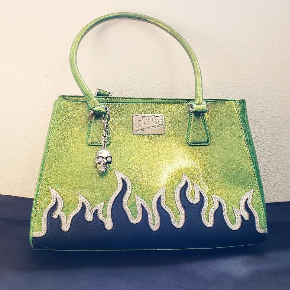 Elvira themed handbag